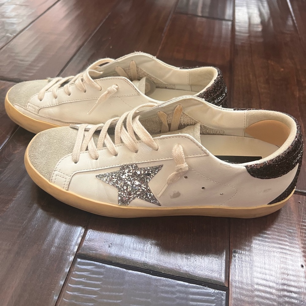 Golden Goose size 38 Superstar shoes. I bought in December 2022, almost new.